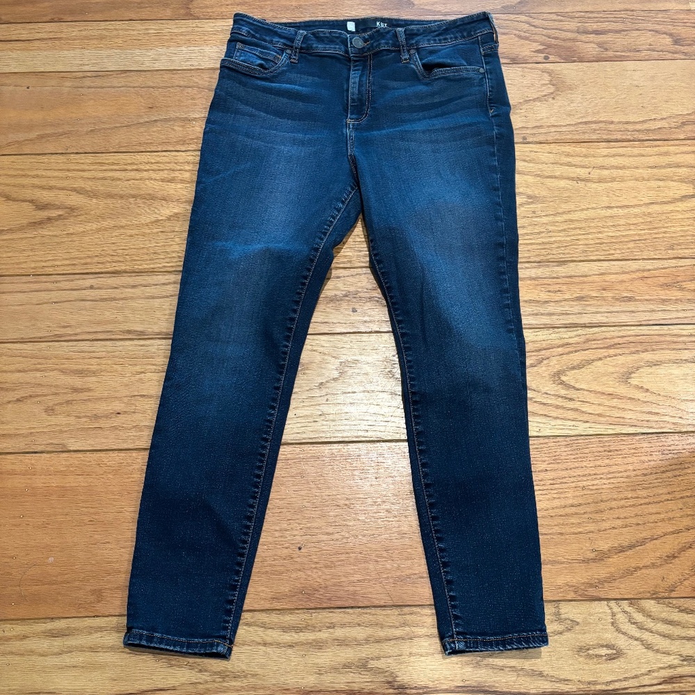 Kut from the Kloth Donna skinny jeans ankle 14 EUC